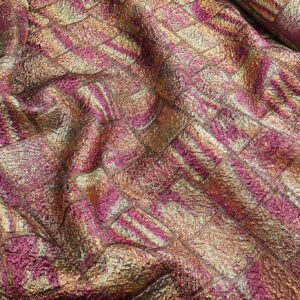 Lavanda bež Brokat Dizajn PM071 - 67 sa Geometrijskim Dezenom – Luksuzni Žakard za Svečana Odela i Haljine – Širina 160cm (Copy)