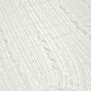 ČIPKA MIRMAM WEDDING Pruge - BELA CP030 - 13