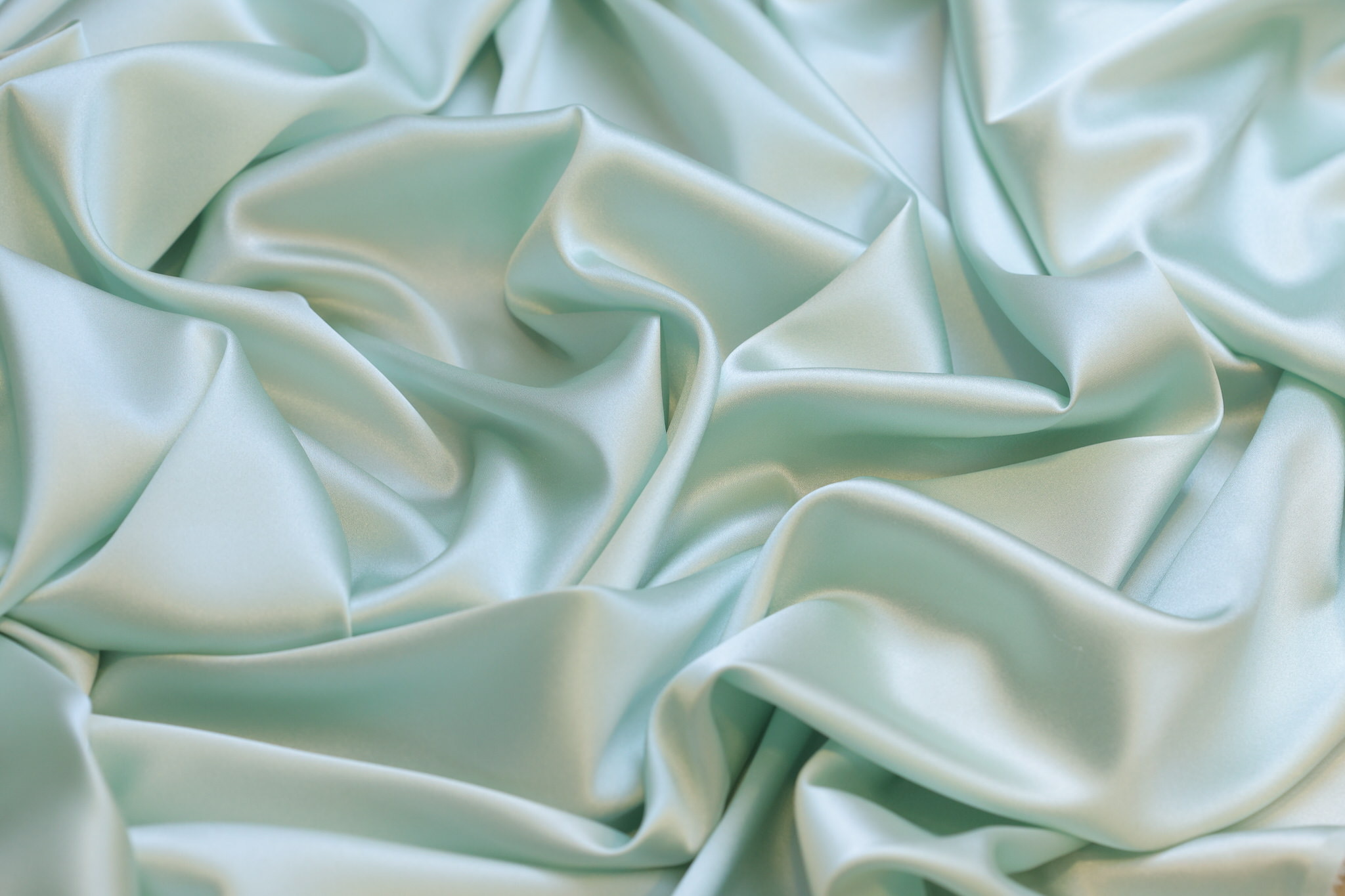 Saten svila Italija SV024 - 64 MINT ZELENA