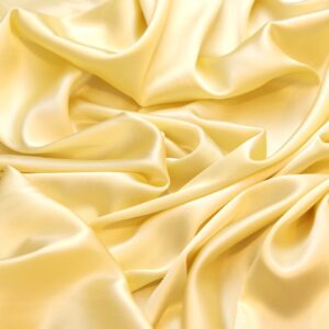 Saten svila Italija SV024 - 65 PASTEL / PUTER ŽUTA