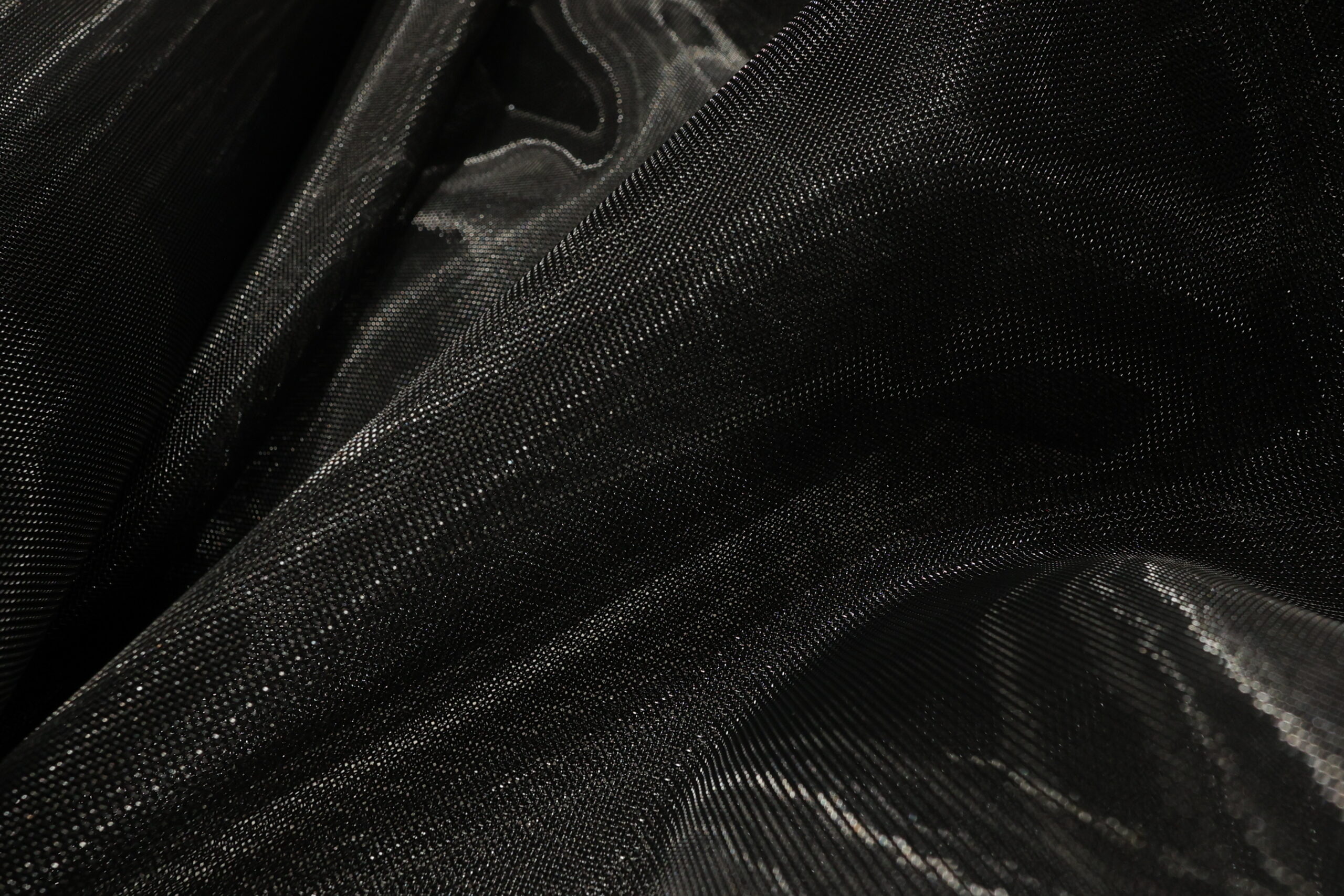 CRNI ORGANDIN SATEN ZIPON PO056 - 26