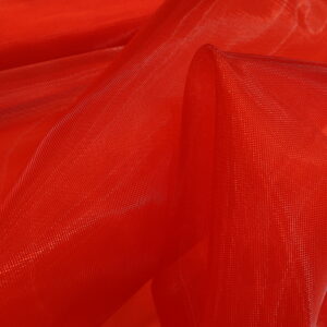 CRVENI ORGANDIN SATEN ZIPON PO056 - 27