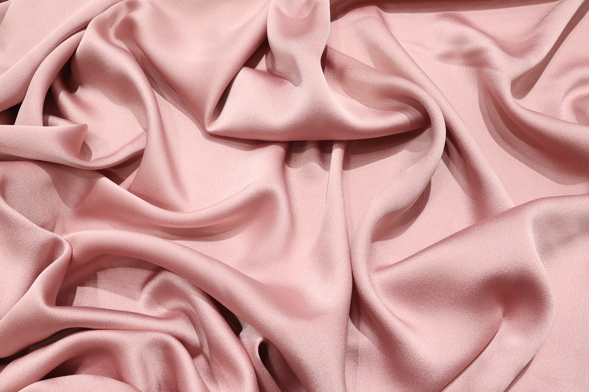 Saten Corea Krep PE040 – Luksuzni Puder Roze Saten sa Elastinom i drhtavim padom - 66