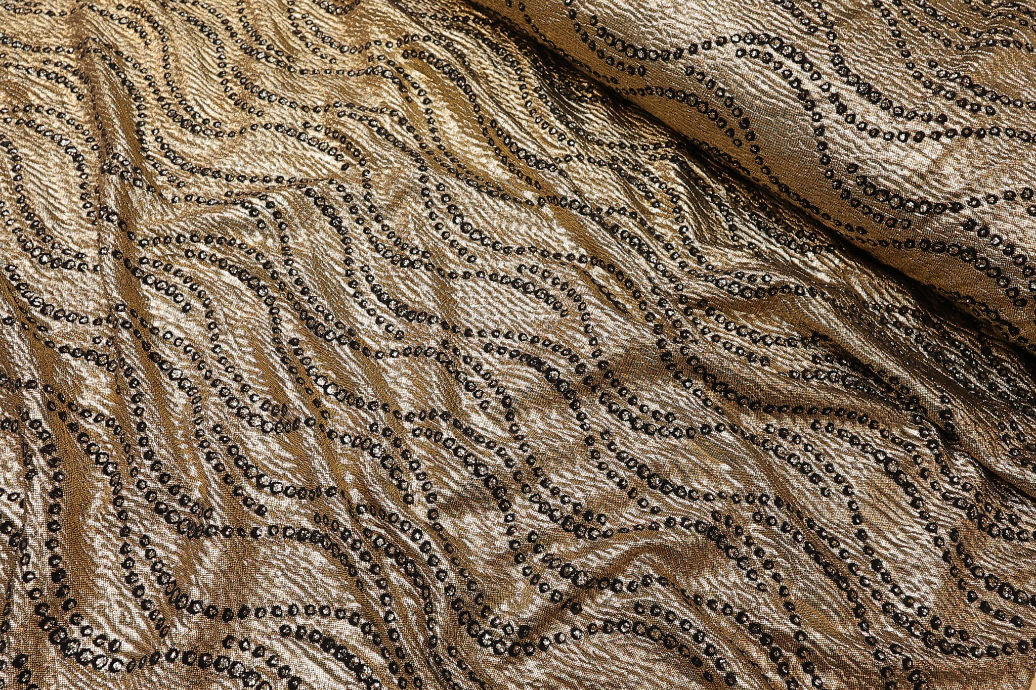 Kristalni Lame GOLD PO031 - 10